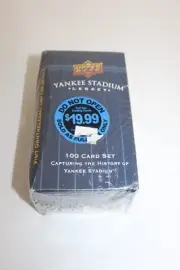 2008 Upper Deck Yankee Stadium Legacy Blaster Box New Sealed 100 Card Set
