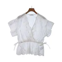 在飛比找蝦皮購物優惠-LOWRYS FARM 襯衫 上衣 女士 白色 日本直送 二