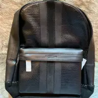 在飛比找蝦皮購物優惠-AS👜代購  COACH 11250 黑色個性時尚棒球皮革拼