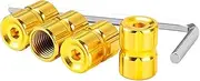Car Wheel Stem Caps - Tire Valve Stem Caps - 4X Auto Wheel Tyre Nozzle Accessories Leak-Proof for Bike Most Vehicle Motorcycle Truck