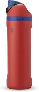 Owala FreeSip Insulated Stainless Steel Water Bottle with Straw, BPA-Free Sports Water Bottle, Great for Travel, 24 Oz, Iron Man