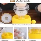 Whisk Eggs Mixing Egg Yolk Shaker Baking Tools Manual Puller Eggs Spin Mixer