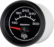 Auto Meter 5948 ES 2-1/16" 140-300 Degree F Short Sweep Electric Oil Temperature Gauge