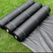 Weed Mat 90 GSM Weedmat Garden Cover Matting Control Black 50m x 1.8m or 3.6m