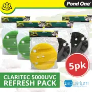 Pond One ClariTec 5000UVC Refresh Pack inc. 208s, 209s & 211s (5pk)