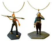 Star Wars Maz Kanata & Jar Jar Binks Set Ornament Pirate Queen Figure Figurine
