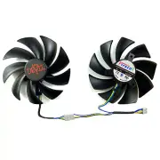Graphics Card Cooling Fans for POWERCOLOR RX6600/RX6600XT/RX6650XT Red Devil