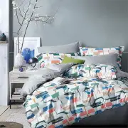 Symmetric Quilt Cover Set