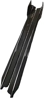 V Style Carbon Fiber Side Skirts Door Trim Compatible for Car Body Parts