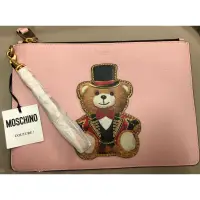 在飛比找蝦皮購物優惠-moschino 手拿包