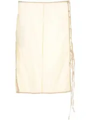 [Low Classic] side-tie skirt M Neutrals