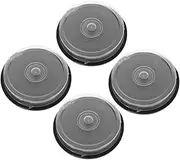 Portable Dvd Storage Case Cd Holder for Car/office/home 4pcs Cd Storage Box Neat Organization