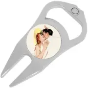 Happy Embrace Golf Ball Marker Divot Repair Tool Bottle Opener