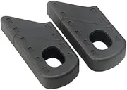 yuksok 1 Pair Bike Crank Boot Protectors Soft Covers Anti Scratch Silicone Sleeves Accessories for Mountain Bikes Road Bikes