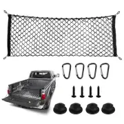 Versatile Cargo Net for Pickup Truck Bed, Trunk Organizers for Cars, Mesh