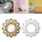 injoyjo Modern Wall Hanging Mirror 25cm Bathroom Vanity Mirror Decorative Circle