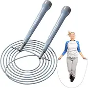 Jumping Rope,Jump Ropes Exercise Cord Fitness Skipping Cable - Ergonomic Handle Fitness Cord, Jumping Cable for Home Gym Park, Weight Loss, Body Shaping