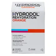 Hydrodol Rehydration Orange Sachets 10 x 6g