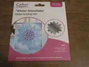 CRAFTERS COMPANION WINTER SNOWFLAKE METAL CUTTING DIE