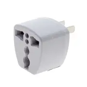 Universal Wall Power Plug Travel Adapter Outlet Converter 3pin US UK EU To AU