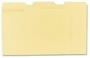 Manila File Folder 1/3 Cut