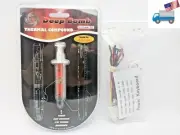 New CPU Thermal Compound Grease/ Paste, Blue LED Light Gaming PC Mod, ON/OFF Kit