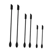 Spatula Set of 6 Silicone Mini Makeup Spatulas,Small Rubber Spatula for