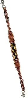 CHALLENGER Western Tack Floral Tooled Leather Wither Breast Collar Strap 10511