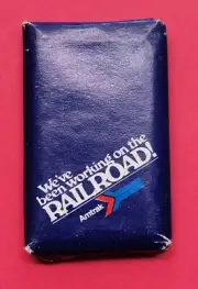 Vintage AMTRAK Train Travel Size Mini Bar Soap Unopened