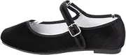 SVEC(シュベック) Schbeck IPT251-12 Women's Kung Fu Shoes, Black Velour, 9.1 inches (23.0 cm), Black Velour, 23.0 cm