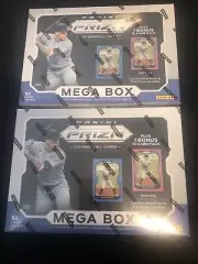 2021 panini prizm baseball Mega Box Lot 2 One Auto Per Box Factory Sealed