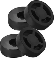 WATIIFUFU Rubber Speaker Isolation Feet for Turntable Subwoofer Soundproofing Base Mat 4 Pack Improve Audio Performance