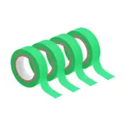 4Rolls 0.6inch x 16.5feet Neon Gaffers Cloth Tape Glow in the Dark Tape, Green