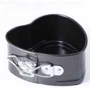 Non-Stick Stainless Steel Cake Pan Heart Shape Cheese Bread Jelly Pudding Muffin Mold Baking Tool