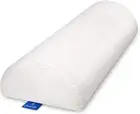 Back Pain Relief Memory Foam Pillow - Half Moon Bolster Knee Pillow for Side,...