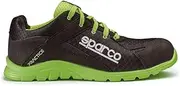SPARCO Practice S1p, Men's Sparco Lightweight Safety Shoes Practice S1P Keke Black/Green EU Size 48