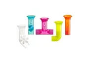 Boon 5pc Pipes Building Bath Toy Suction Set Tub Shower Play Fun Kids Toddler