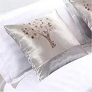 Soft Home Bedding Covers Throws Bed Runners Fashion No Fading Bedspread Bed Towel Protection Bedroom Bed Decor,Light Grey-50X50cm Pillowcase with Insert