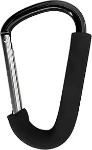 XIECHANEE Large Carabiner 6.3" Heavy-Duty Stroller Hooks for Hanging Bags and Shopping – Durable Multi-Purpose Carabiner Clips for Camping, Hiking, Travel, Outdoor Accessories