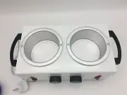 Double Pot Wax Warmer Heater Electric Hot Paraffin Professional Dual Pro Salon
