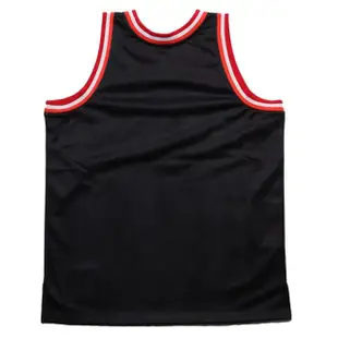 【M&N】球衣 背心 MITCHELL & NESS 熱火隊 BIG FACE 黑紅 運動 男 MN20AJE01MH(NBA球衣)