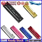 LF# 10 Hole 20 Tone Portable Educational Music Harmonica Woodwind Instrument C K