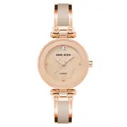 Anne Klein Rose Gold with Blush Band Women's Watch - AK1980BMRG