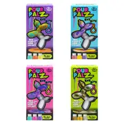 Pour Palz Mini Balloon Dog Keyring - Assorted