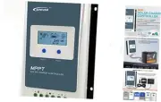 40amp MPPT Solar Charge Controller 12V/24V Auto, Negative Grounded 40A 4210AN