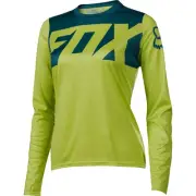 Fox Racing Womens Ripley Long Sleeve L/S Jersey Light Yellow