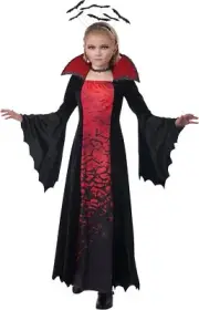 Midnight Flight Vampire Gothic Vampiress Fancy Dress Up Halloween Child Costume
