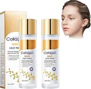Collagen Face Toner, Facial Toner, Collagen Face Toner For All Skin Type, Restores Skin Smoothness, Moisture Essence Toner Collagen, Hydrolyzed Collagen Face Toner (2pcs)