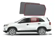 Genuine SNAPSHADES Car Rear Window Shades for KIA Sorento 2nd Gen (XM; 2010-2...