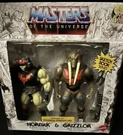 Masters of the Universe Origins Sketchbook Hordak & Grizzlor 2 Action Figure New
